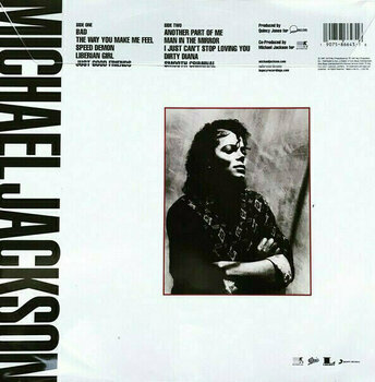 Vinyl Record Michael Jackson Bad (LP) - 4