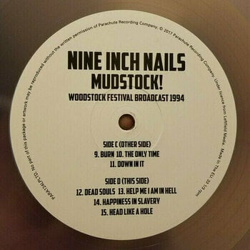 Vinyl Record Nine Inch Nails - Mudstock! (Woodstock 1994) (2 LP) - 3