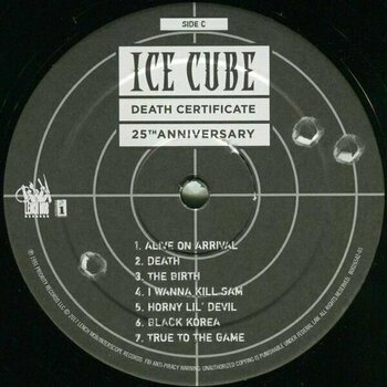 Vinyl Record Ice Cube - Death Certificate (2 LP) - 5