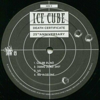 Vinyl Record Ice Cube - Death Certificate (2 LP) - 6