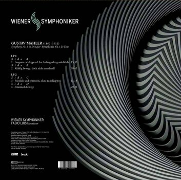 Disco in vinile Gustav Mahler Symphony Nr. 1 (2 LP) - 2