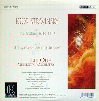 Disco de vinil Igor Stravinsky The Firebird Suite / The Song Of The Nightingale (LP) - 3