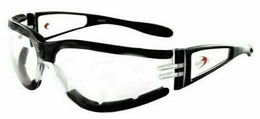 Motorcycle Glasses Bobster Shield II Adventure Gloss Black/Clear Motorcycle Glasses - 2