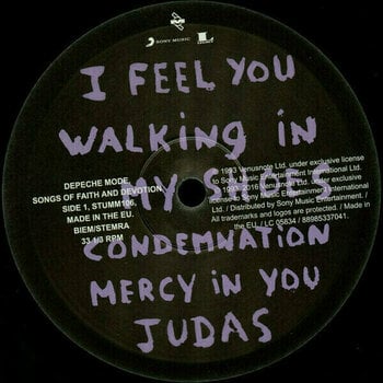 Vinyl Record Depeche Mode - Songs of Faith and Devotion (LP) - 4