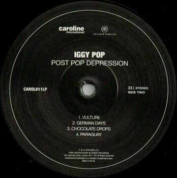 Vinyylilevy Iggy Pop - Post Pop Depression (LP) - 4