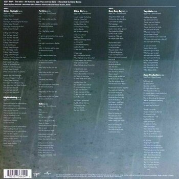 Vinyl Record Iggy Pop - The Idiot (LP) - 2