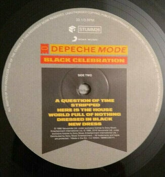 Vinyl Record Depeche Mode Black Celebration (LP) - 3