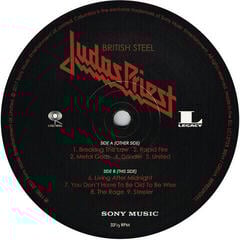 Vinyl Record Judas Priest - British Steel (Reissue) (LP) - 3