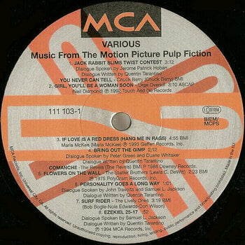 Vinylskiva Pulp Fiction - Original Soundtrack (LP) - 3