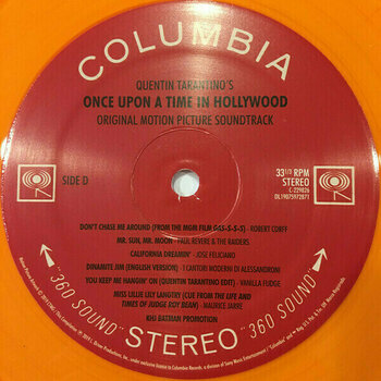 Vinyl Record Quentin Tarantino - Once Upon a Time In Hollywood OST (Orange Coloured) (2 LP) - 5