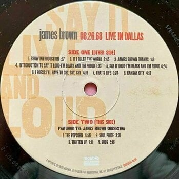 Vinylskiva James Brown - Say It Live And Loud: Live In Dallas 08.26.68 (2 LP) - 8