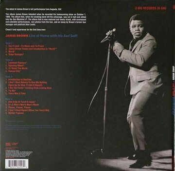 LP James Brown - Live At Home With His Bad Self (2 LP) - 4