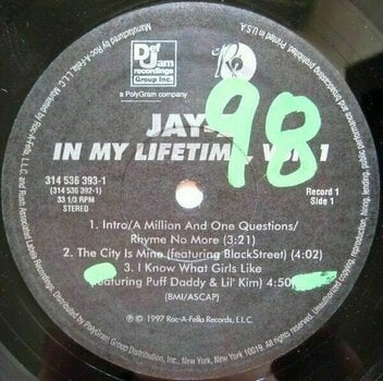 LP deska Jay-Z - In My Lifetime Vol.1 (2 LP) - 4