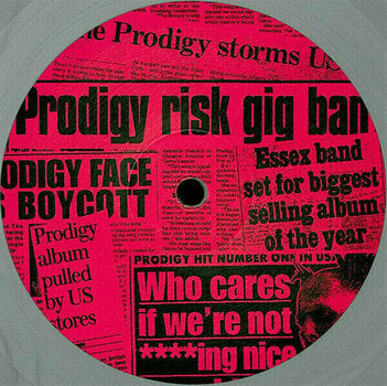 Disco de vinil The Prodigy - Their Law Singles 1990-2005 (Silver Coloured) (2 LP) - 2