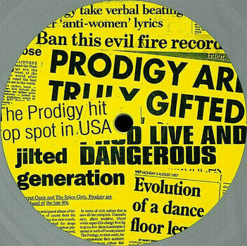 LP deska The Prodigy - Their Law Singles 1990-2005 (Silver Coloured) (2 LP) - 4