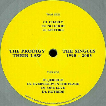 Disque vinyle The Prodigy - Their Law Singles 1990-2005 (Silver Coloured) (2 LP) - 5