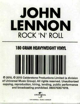 Disco in vinile John Lennon - Rock 'N' Roll (LP) - 3