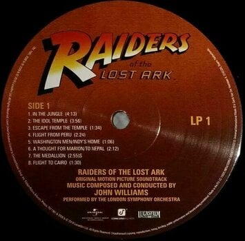 Vinyl Record John Williams - Raiders Of The Lost Ark (2 LP) - 4