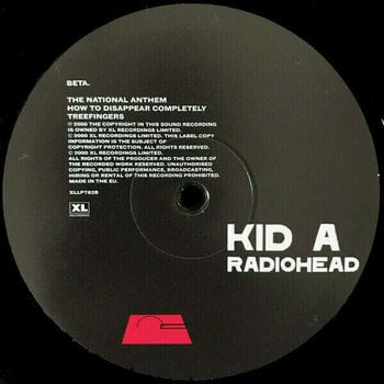 Vinyl Record Radiohead - Kid A (2 LP) - 3