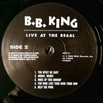 LP platňa B.B. King - Live At The Regal (LP) - 4