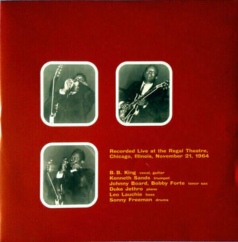 Vinyl Record B.B. King - Live At The Regal (LP) - 5