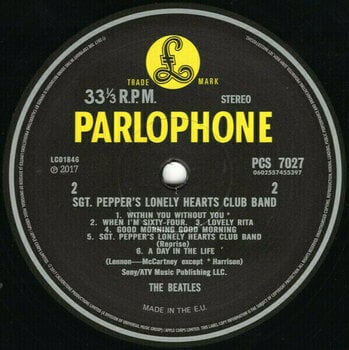 Disque vinyle The Beatles Sgt. Pepper's Lonely Hearts Club Band (2 LP) - 7