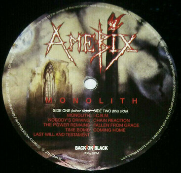 Vinyl Record Amebix - Monolith (LP) - 3