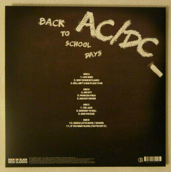 Vinyl Record AC/DC - Back To School Days (2 LP) - 3