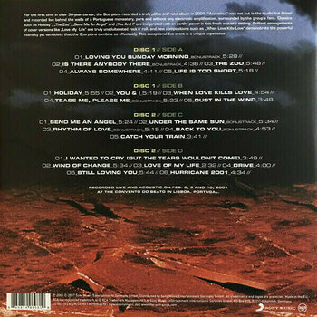 Disc de vinil Scorpions Acoustica (2 LP) - 12