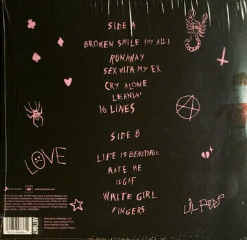 Vinyl Record Lil Peep Come Over When You're Sober, Pt. 2 (LP) - 5