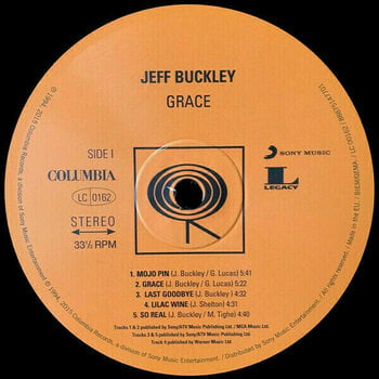 Disque vinyle Jeff Buckley - Grace (LP) - 2