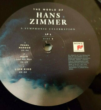 Vinylskiva Hans Zimmer The World of Hans Zimmer - A Symphonic Celebration (3 LP) - 3