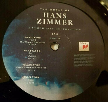 Vinyl Record Hans Zimmer The World of Hans Zimmer - A Symphonic Celebration (3 LP) - 7