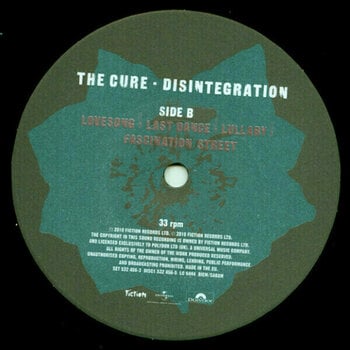 Disque vinyle The Cure Disintegration (2 LP) - 3