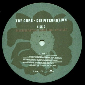 Vinyl Record The Cure Disintegration (2 LP) - 5