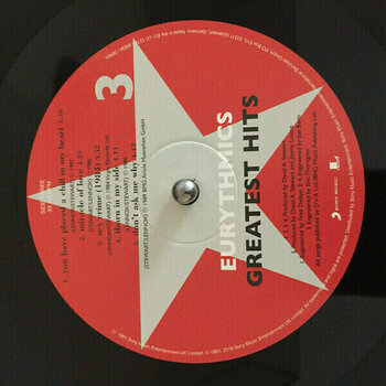 Vinyl Record Eurythmics Greatest Hits (2 LP) - 5