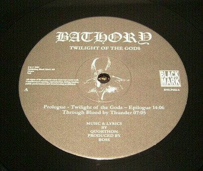 Vinyl Record Bathory - Twilight Of The Gods (2 LP) - 2