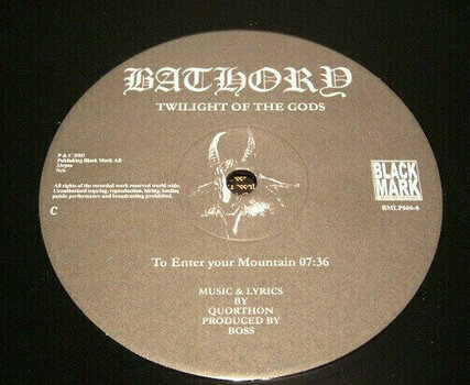 Vinyl Record Bathory - Twilight Of The Gods (2 LP) - 4