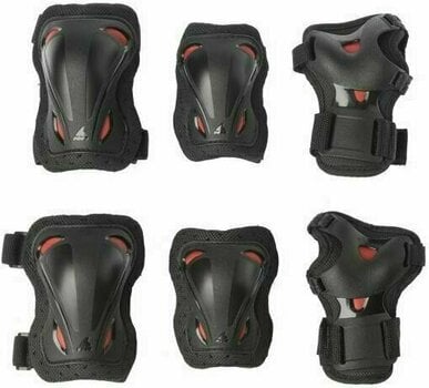 Inline and Cycling Protectors Rollerblade Skate Gear Junior 3 Black-Red 3XS - 2