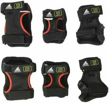 Inline and Cycling Protectors Rollerblade Skate Gear Junior 3 Black-Red 3XS - 3