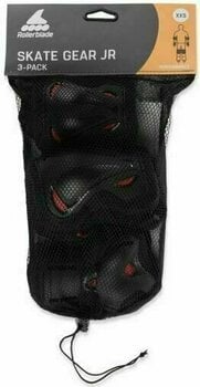 Inline and Cycling Protectors Rollerblade Skate Gear Junior 3 Black-Red 3XS - 5