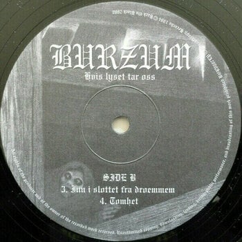 LP ploča Burzum - Hvis Lyset Tar Oss (LP) - 3
