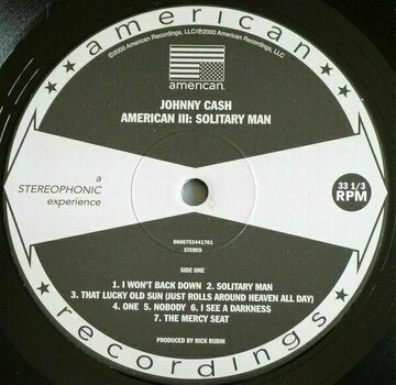 Vinyylilevy Johnny Cash - American III: Solitary Man (LP) - 6