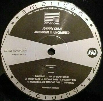 Vinyl Record Johnny Cash - American II: Unchained (LP) - 3