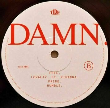 Vinyl Record Kendrick Lamar - Damn. (2 LP) - 4