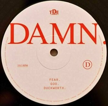 Vinyl Record Kendrick Lamar - Damn. (2 LP) - 6