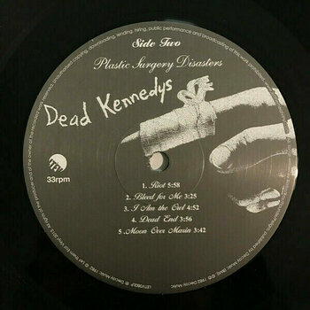 Vinyl Record Dead Kennedys - Plastic Surgery Disasters (LP) - 6