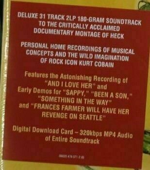 Vinyl Record Kurt Cobain - Montage Of Heck - The Home Recordings (2 LP) - 2
