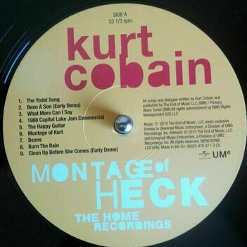 Vinyl Record Kurt Cobain - Montage Of Heck - The Home Recordings (2 LP) - 5