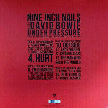 Vinyl Record Nine Inch Nails & David Bowie - Under Pressure (Limited Edition) (2 LP) - 8